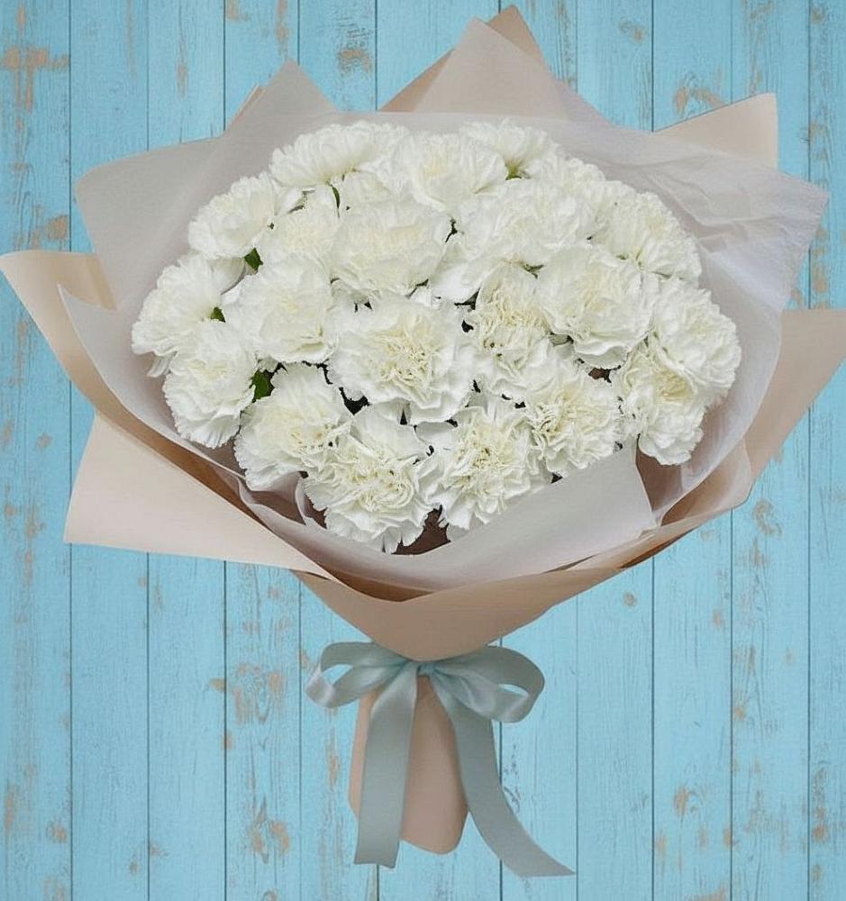 Букет цветов из: Гвоздики в Сармаково