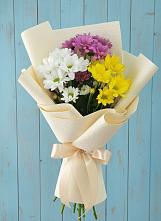 Букет цветов из:  Хризантемы #REPLACE_PRED# Сармаково