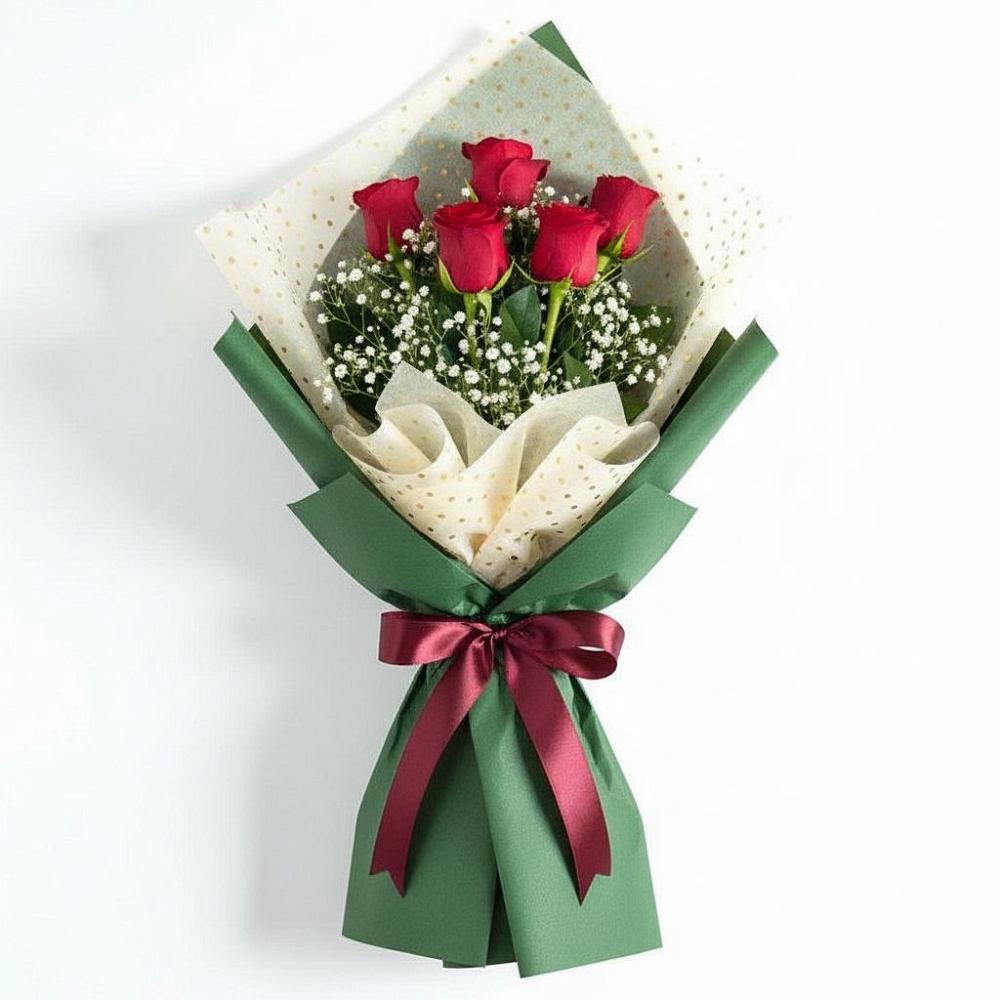 Букет цветов из: Розы в Сармаково