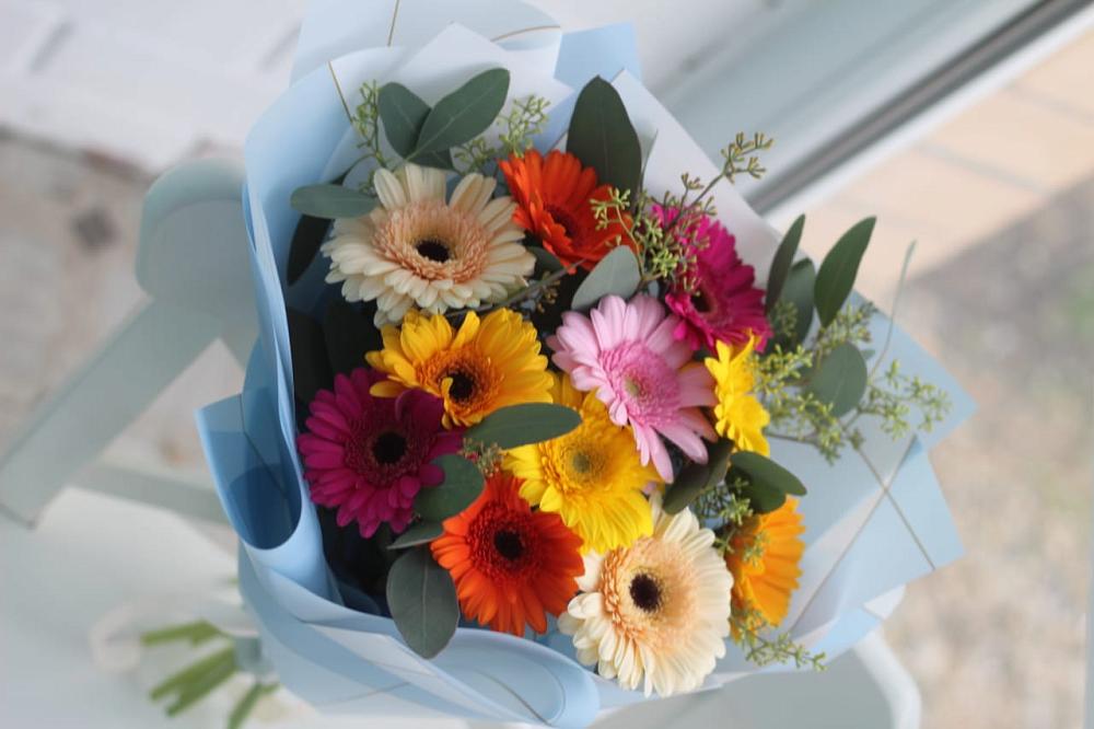 Букет цветов из: Герберы в Сармаково