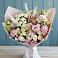 Букет цветов из: Альстромерии и Розы в Сармаково