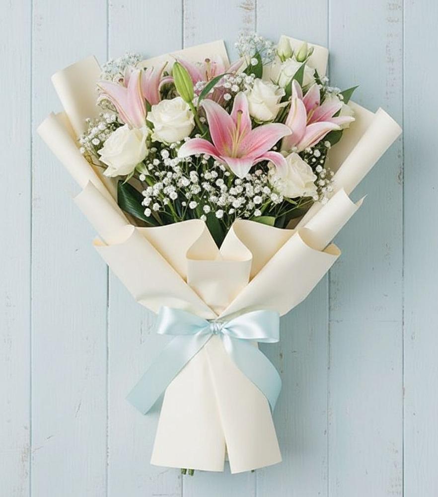 Букет цветов из: Лилии в Сармаково