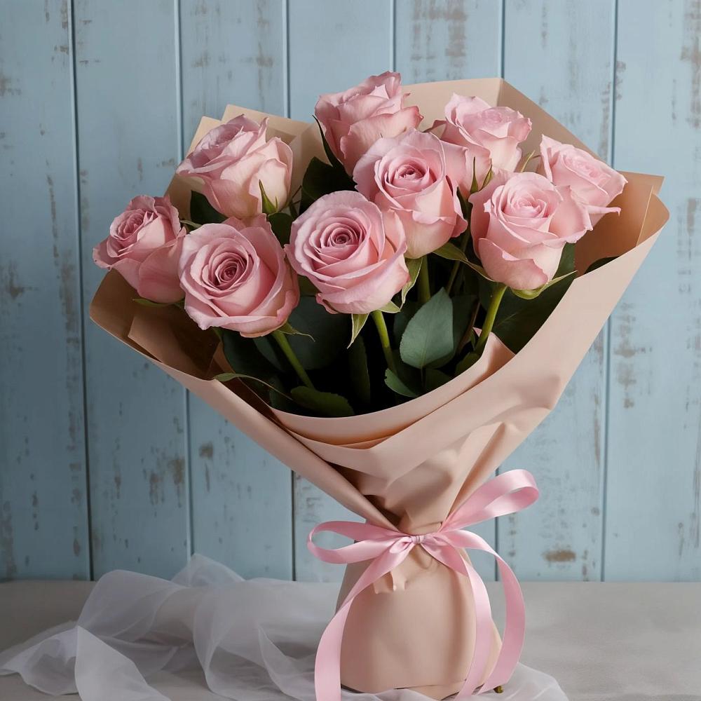 Букет цветов из: Розы в Сармаково