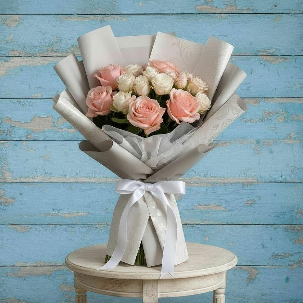 Букет цветов из: Розы в Сармаково