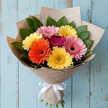 Букет цветов из:  Герберы #REPLACE_PRED# Сармаково