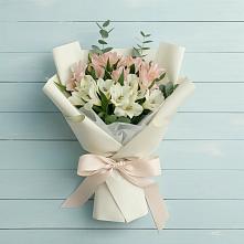 Букет цветов из:  Альстромерии #REPLACE_PRED# Сармаково