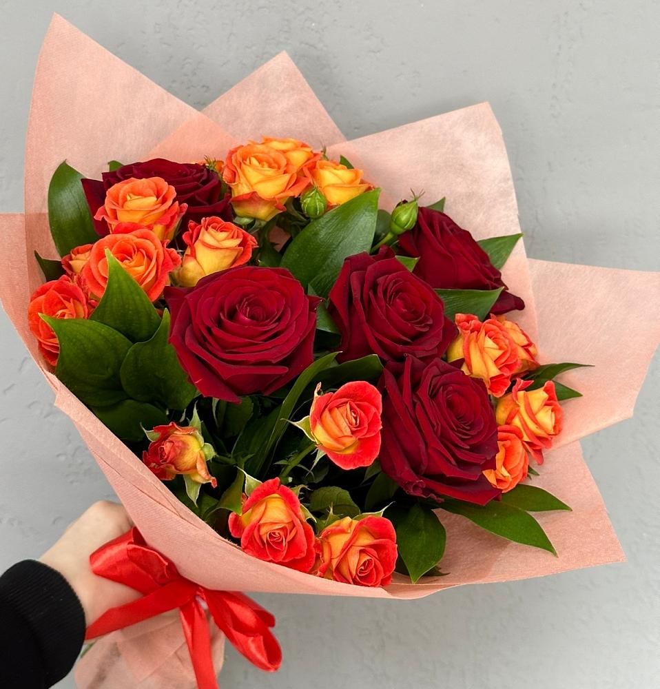 Букет Любовь и восторг в Сармаково