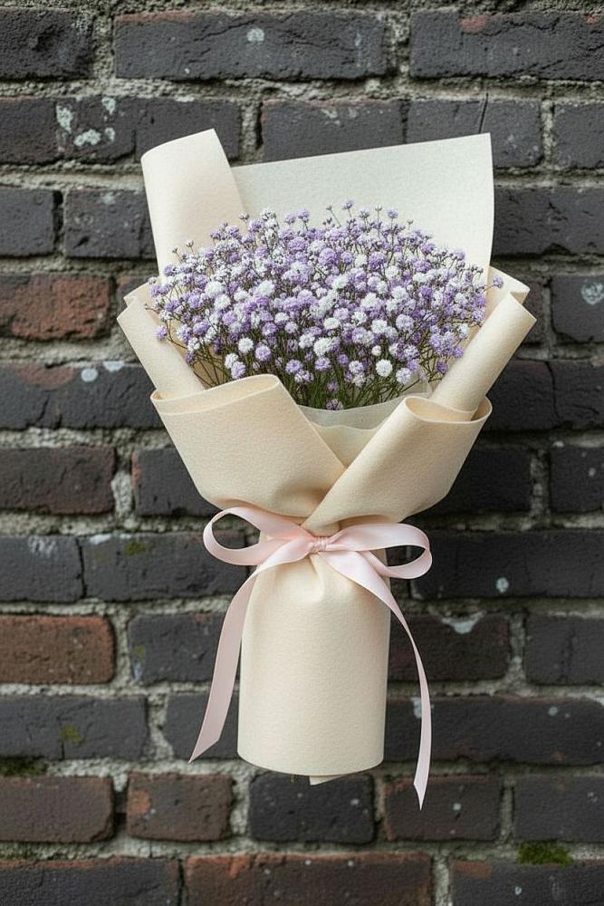 Букет цветов из: Гипсофила в Сармаково