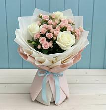 Букет цветов из:  Розы в Сармаково
