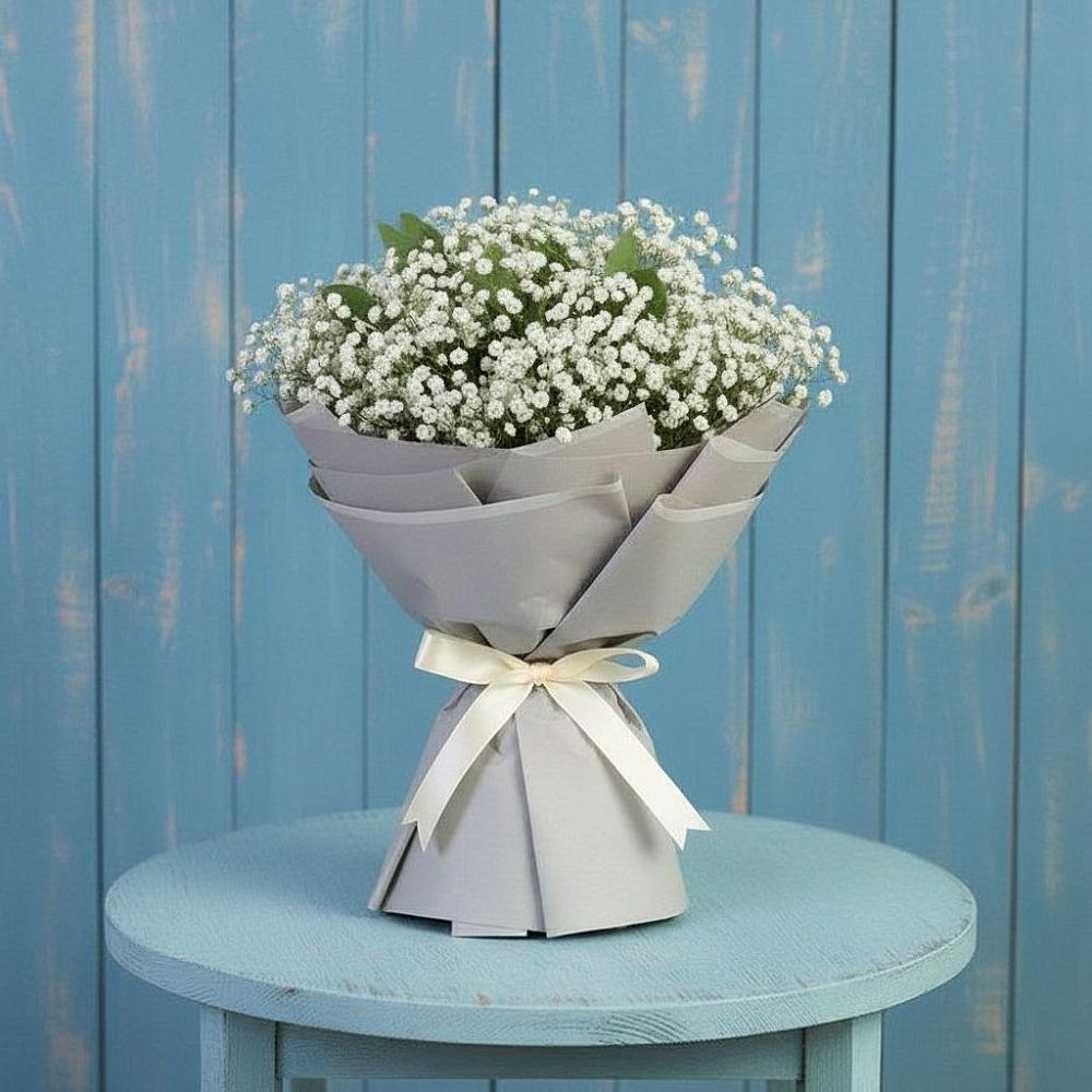 Букет цветов из: Гипсофила в Сармаково