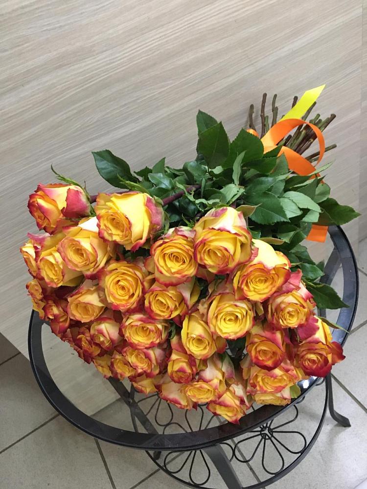 Букет Желтые розы в Сармаково