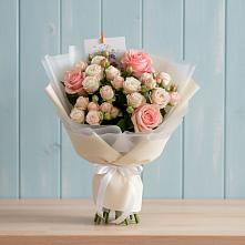 Букет цветов из:  Розы в Сармаково