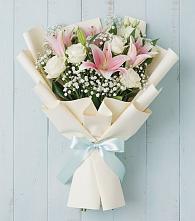 Букет цветов из:  Лилии в Сармаково