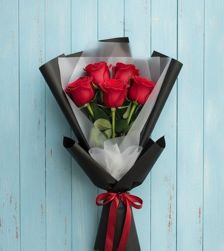 Букет цветов из: Розы в Сармаково